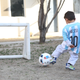 Ahmadi playing with his new gear.